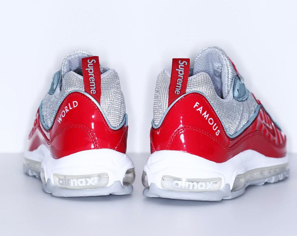 air max 98 rouge