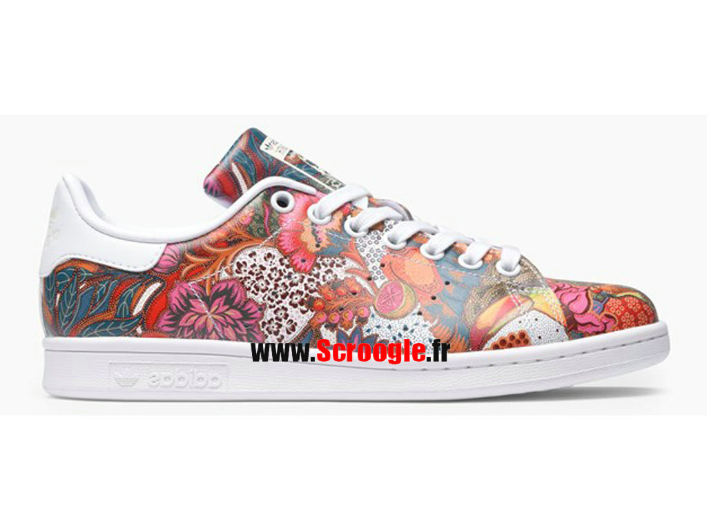 Stan Smith Baskets multicolore femme adidas â achat et prix pas cher - Go Sport
